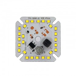 چیپ DOB LED برق مستقیم 26 وات خازن دار مربع