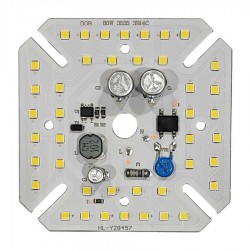 چیپ DOB LED برق مستقیم 80 وات خازن دار مربع