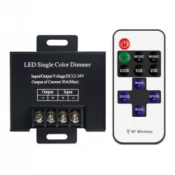 دیمر کنترلر 30 آمپر تک رنگ با ریموت RF